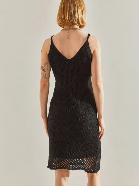 Rochie Bianco Lucci negru