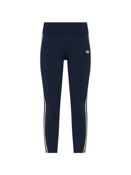 Leggings Adidas cu broderie negru