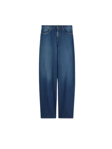 Jeansy Max Mara niebieskie