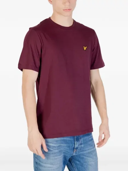 Tricou Lyle & Scott cu autograf roșu