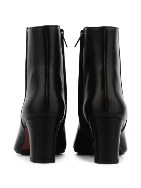 Cizme scurte Paul Warmer din piele negru