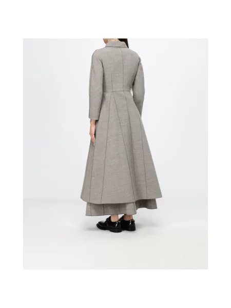 Płaszcz Moschino wełniany szary