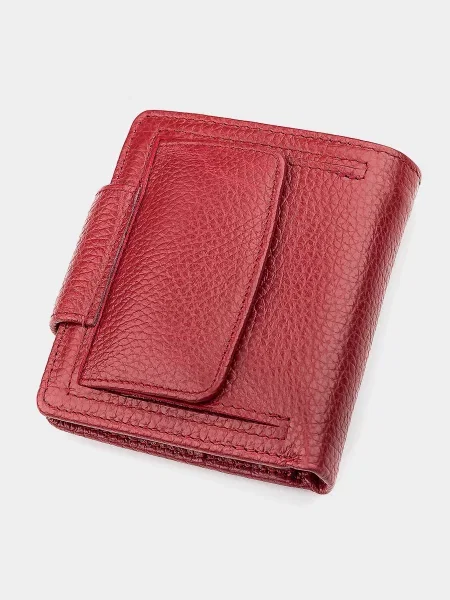 ST Leather Accessories Гаманець Шкіра червоний