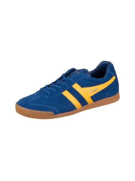 Pantofi Gola din piele de căprioară albastru