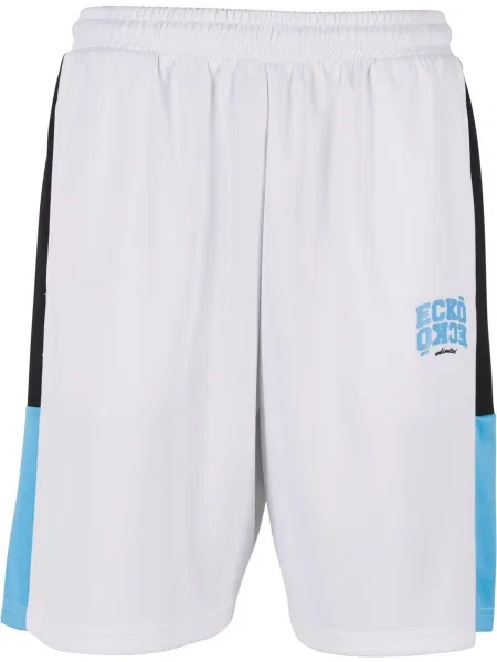 Ecko Unlimited Kalhoty Drap modrá / černá bílá