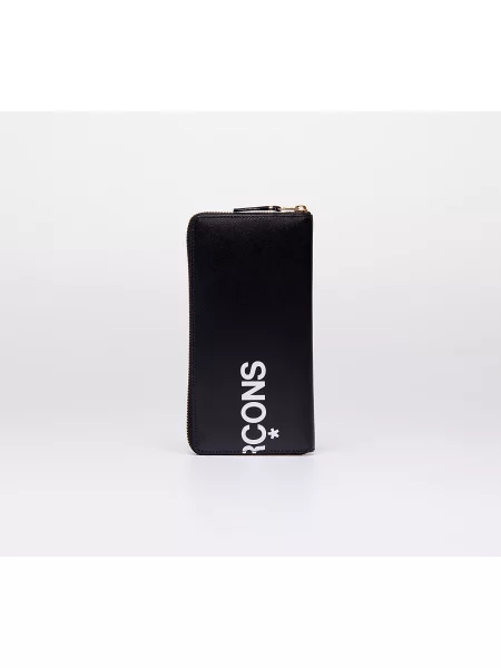 Portfel Comme Des Garcons Wallets z logo czarny
