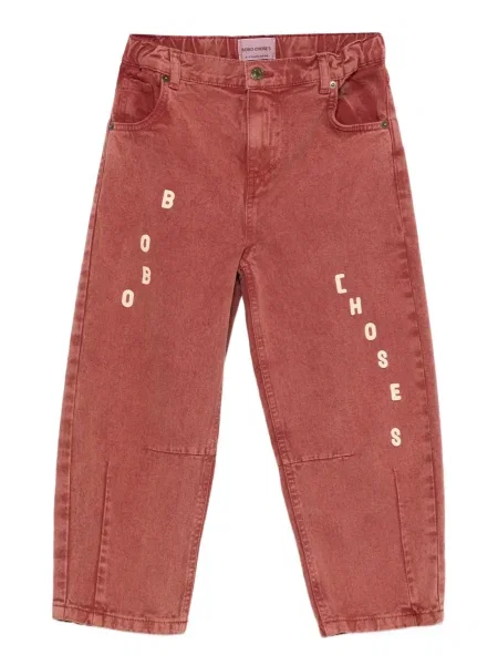Spodnie dziecięce Bobo Choses czerwone