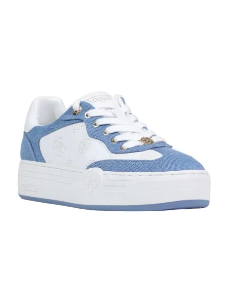 Sneakersy Guess niebieskie
