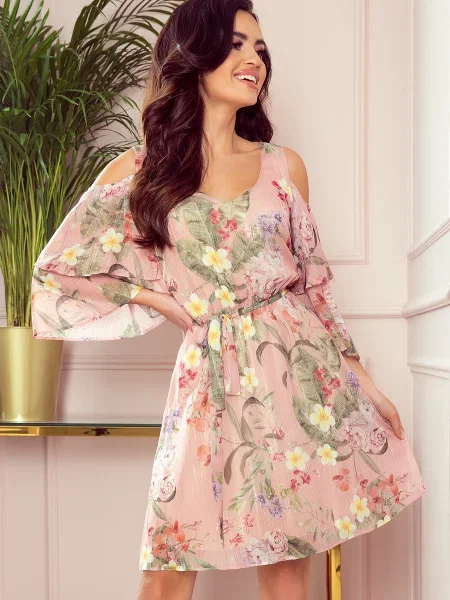 Rochie mini Numoco verde