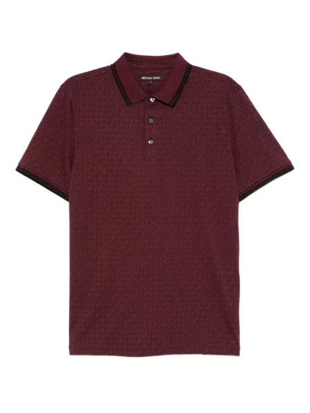 Tricou polo Michael Kors roșu