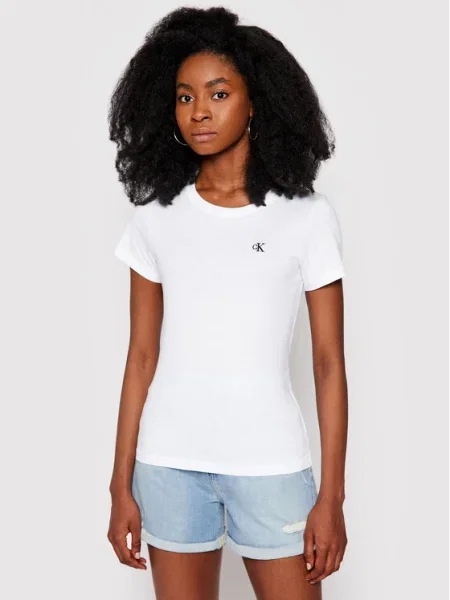 Calvin Klein Jeans Tricou alb