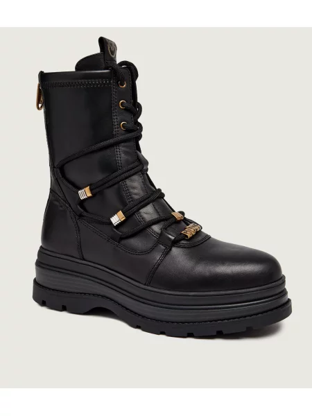 Pinko De piele botine Eva 03 negru