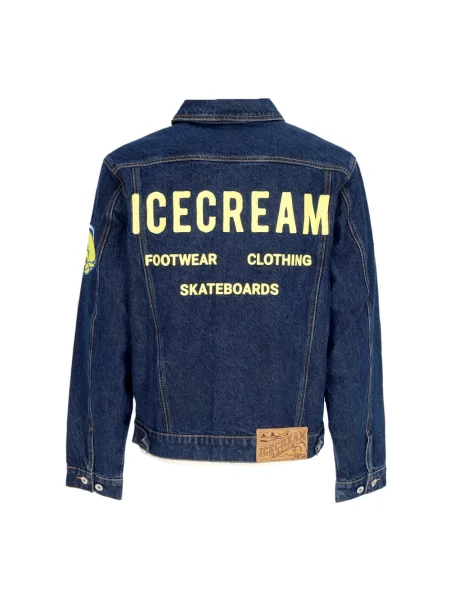 Kurtka jeansowa Icecream niebieska