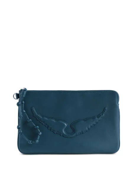 Clutch torbica Zadig&voltaire plava