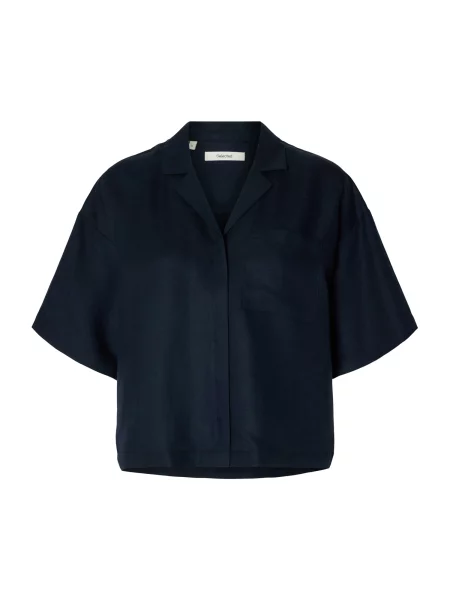 SELECTED Bluză SLFLYRA safir