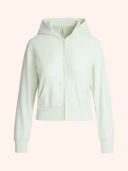 Skims Pohodlná Domácí Bunda Cotton Jersey spearmint