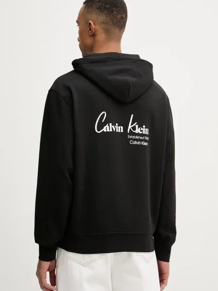Bluza Calvin Klein Jeans Eu Ck Graphic Hoodie Black L czarne
