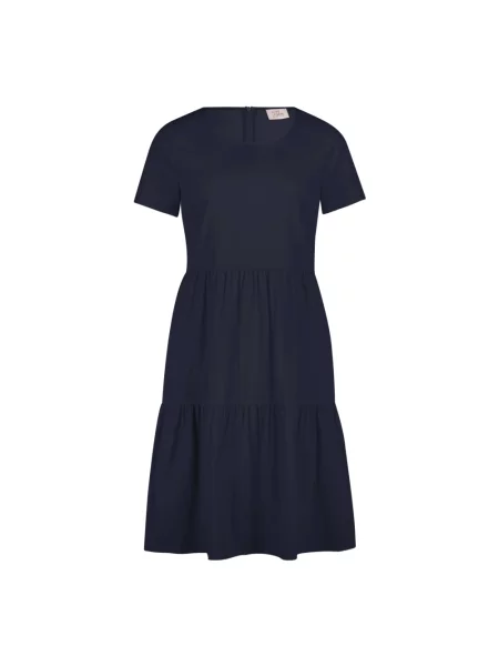 Sukienka o długości do kolan z efektem stopniowania Vera Mont granatowa
