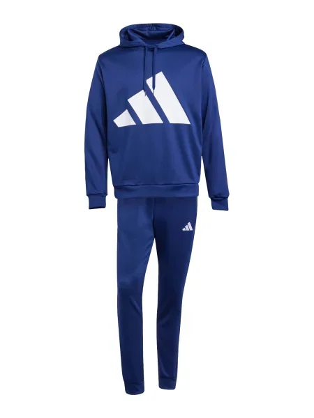 ADIDAS SPORTSWEAR Costum de trening albastru închis alb