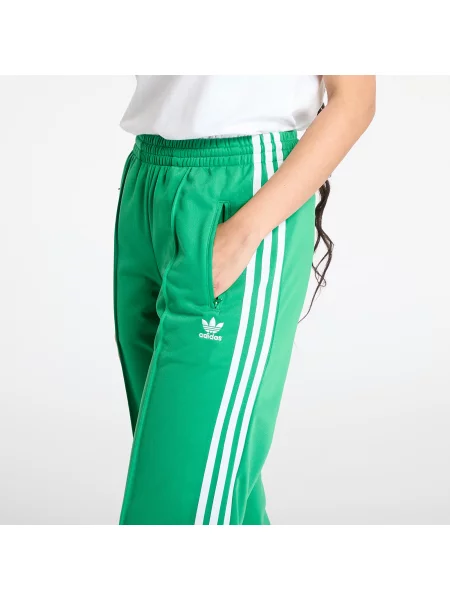 Спортен панталон adidas Originals Firebird с апликация зелено