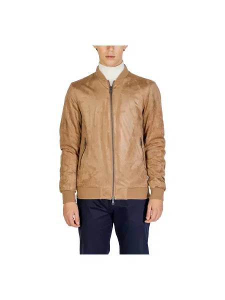 Kurtka bomber Gianni Lupo niebieski