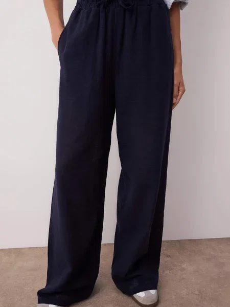 Trendyol Pantaloni noapte albastru