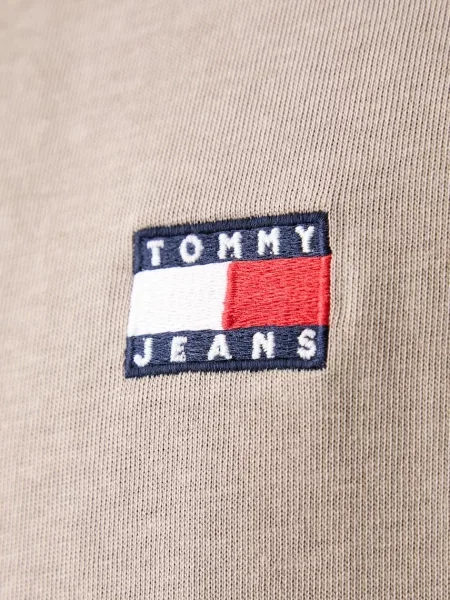 Tommy Jeans тениска мъжка от бежово