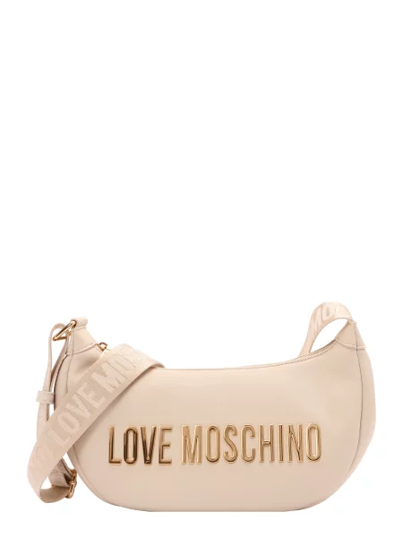 LOVE MOSCHINO Τσάντα Λευκό μπεζ