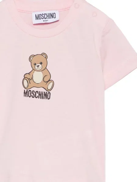 Dětské tričko Moschino růžové