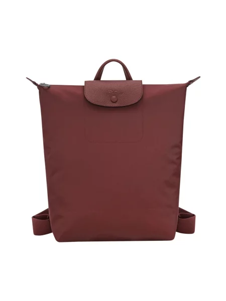 Plecak Longchamp skórzany czerwony