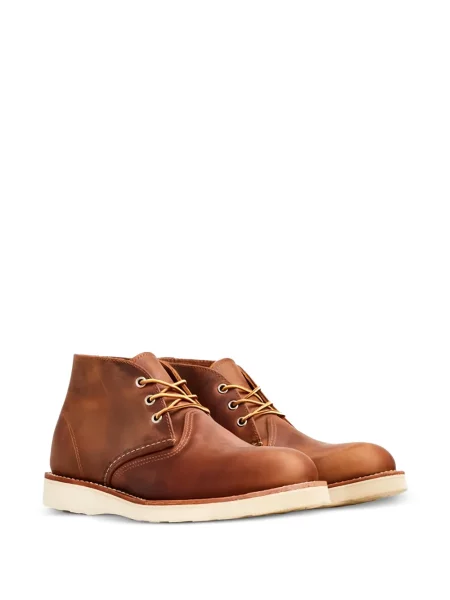Δερμάτινα επίσημα μποτάκια Red Wing Shoes κόκκινο