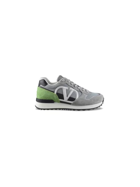 Sneakersy Valentino Garavani skórzane szare
