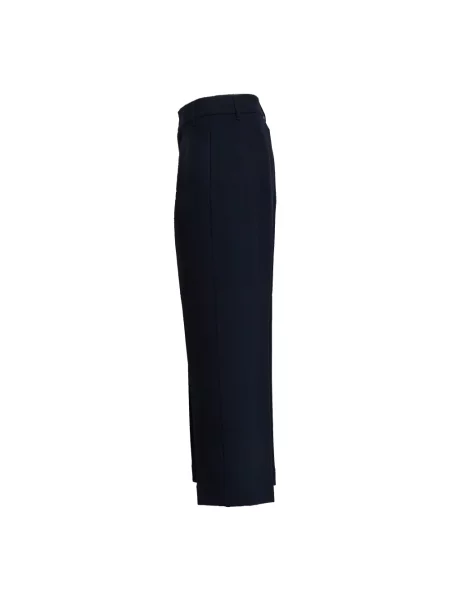 Spodnie Max Mara niebieskie