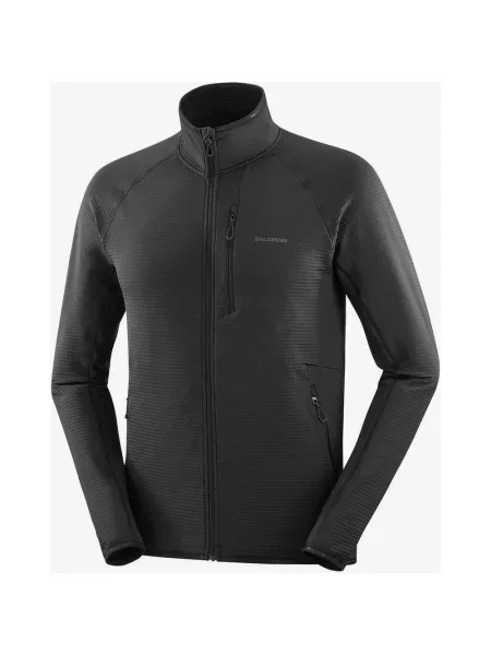 Polar Salomon Essential Lightwarm Full Zip puro XXL czarny