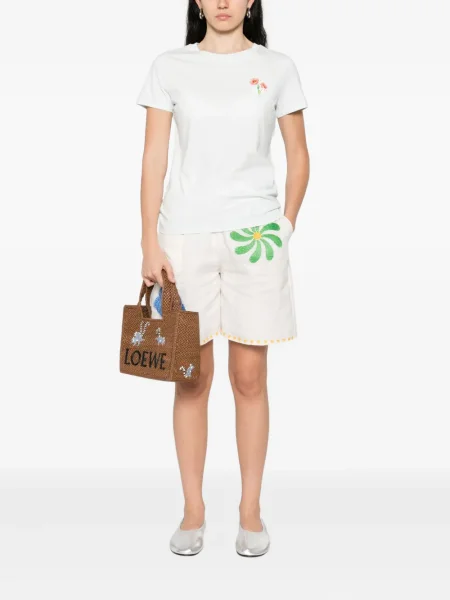 Tricou Kenzo cu model floral cu imagine verde