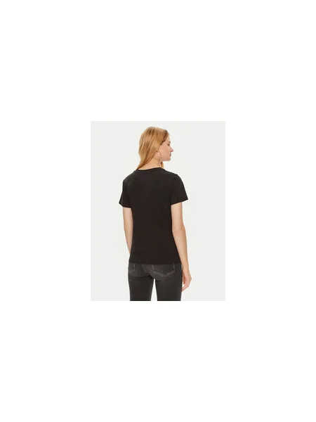 Guess Póló Regular Fit fekete