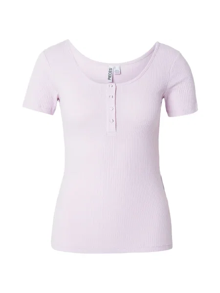 PIECES Tricou PCKITTE mov liliachiu