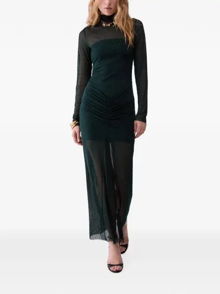 Lung rochie Liu Jo din tul verde