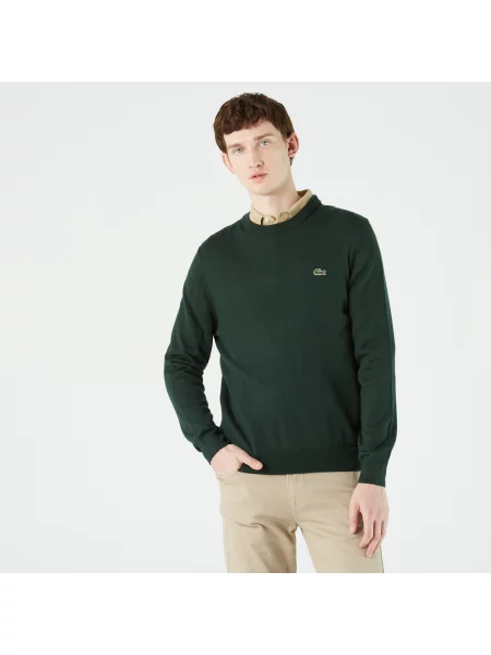 Sweter Lacoste zielony