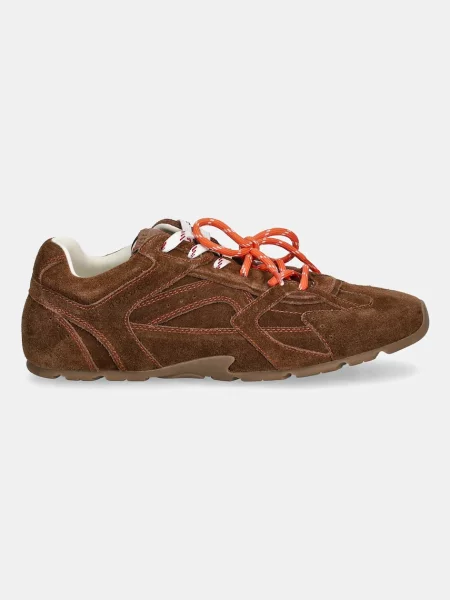 Nokwol sneakersy zamszowe Atlas Tan Suede Atlas Tan Suede brązowy