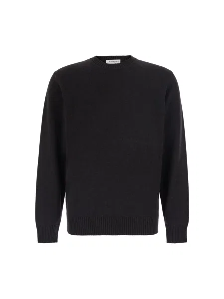 Sweter Kangra wełniany brązowy