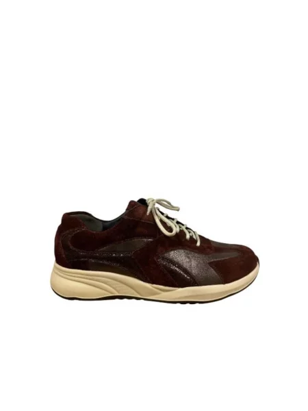 Sneakersy Durea skórzane czerwone