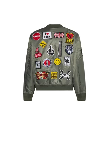 Kurtka bomber Richmond zielony