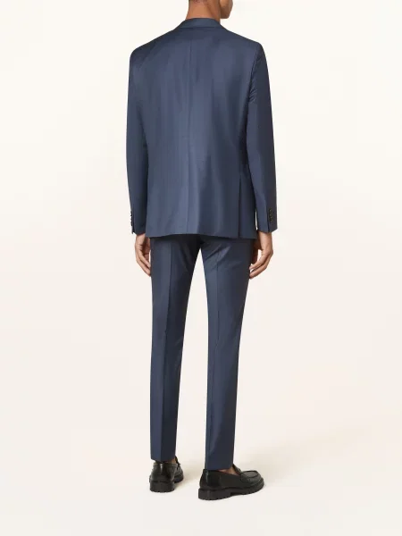 Roy Robson Marynarka Garniturowa Slim Fit blau granatowa