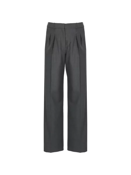 Pantaloni Loulou De Saison gri