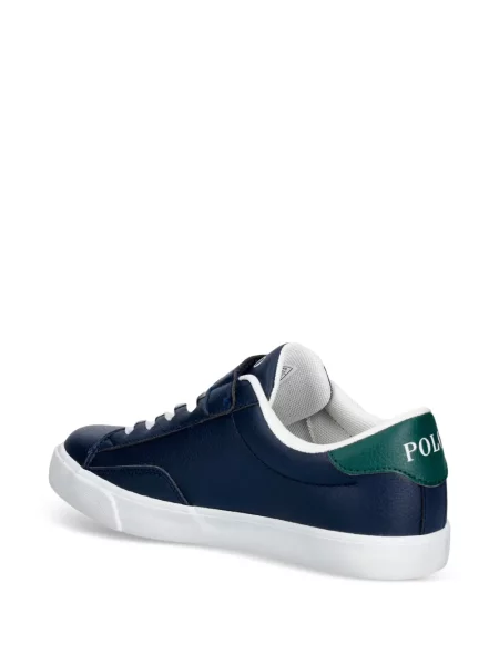 Sneakersy dziecięce Polo Ralph Lauren niebieskie