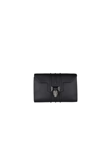 Torebka Philipp Plein skórzana czarna