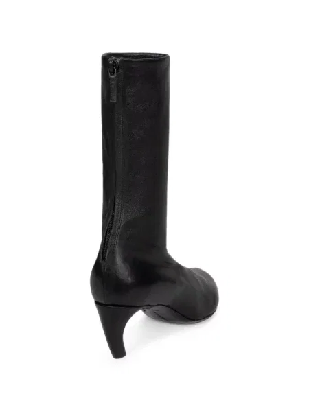 Botine Victoria Beckham din piele negru