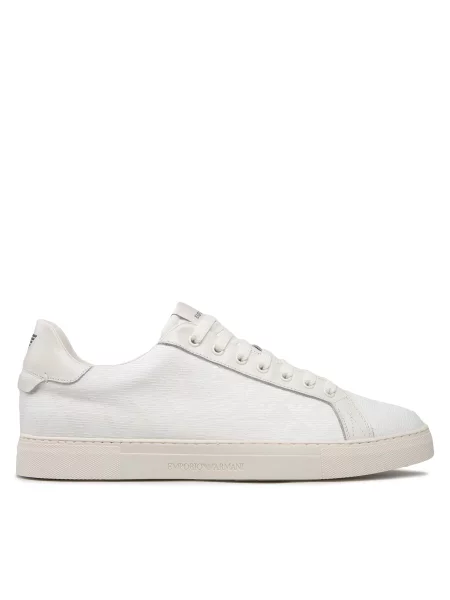 Снікерcи Emporio Armani білий