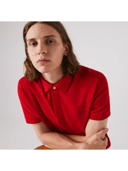 Lacoste поло PARIS polo червоне